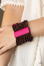Load image into Gallery viewer, Tropical Trendsetter - Pink Paparazzi Bracelet
