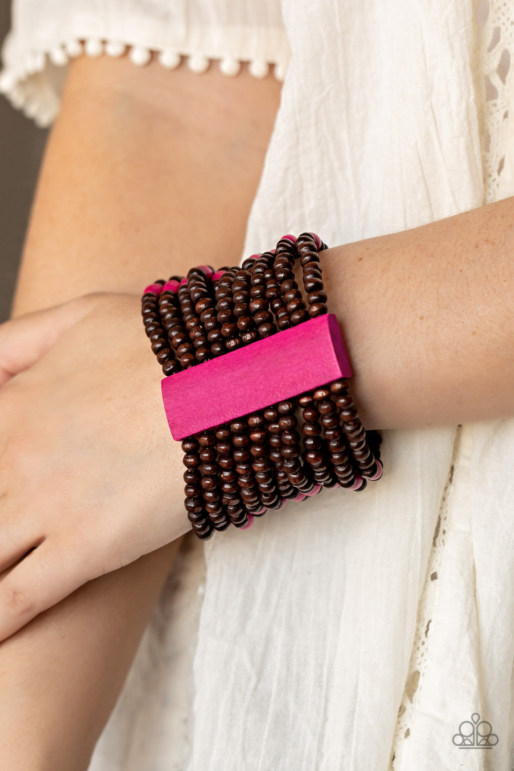 Tropical Trendsetter - Pink Paparazzi Bracelet