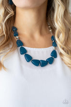 Load image into Gallery viewer, Tenaciously Tangy - Blue Paparazzi Necklace
