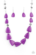 Load image into Gallery viewer, Tenaciously Tangy - Purple Necklace

