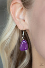 Load image into Gallery viewer, Tenaciously Tangy - Purple Necklace
