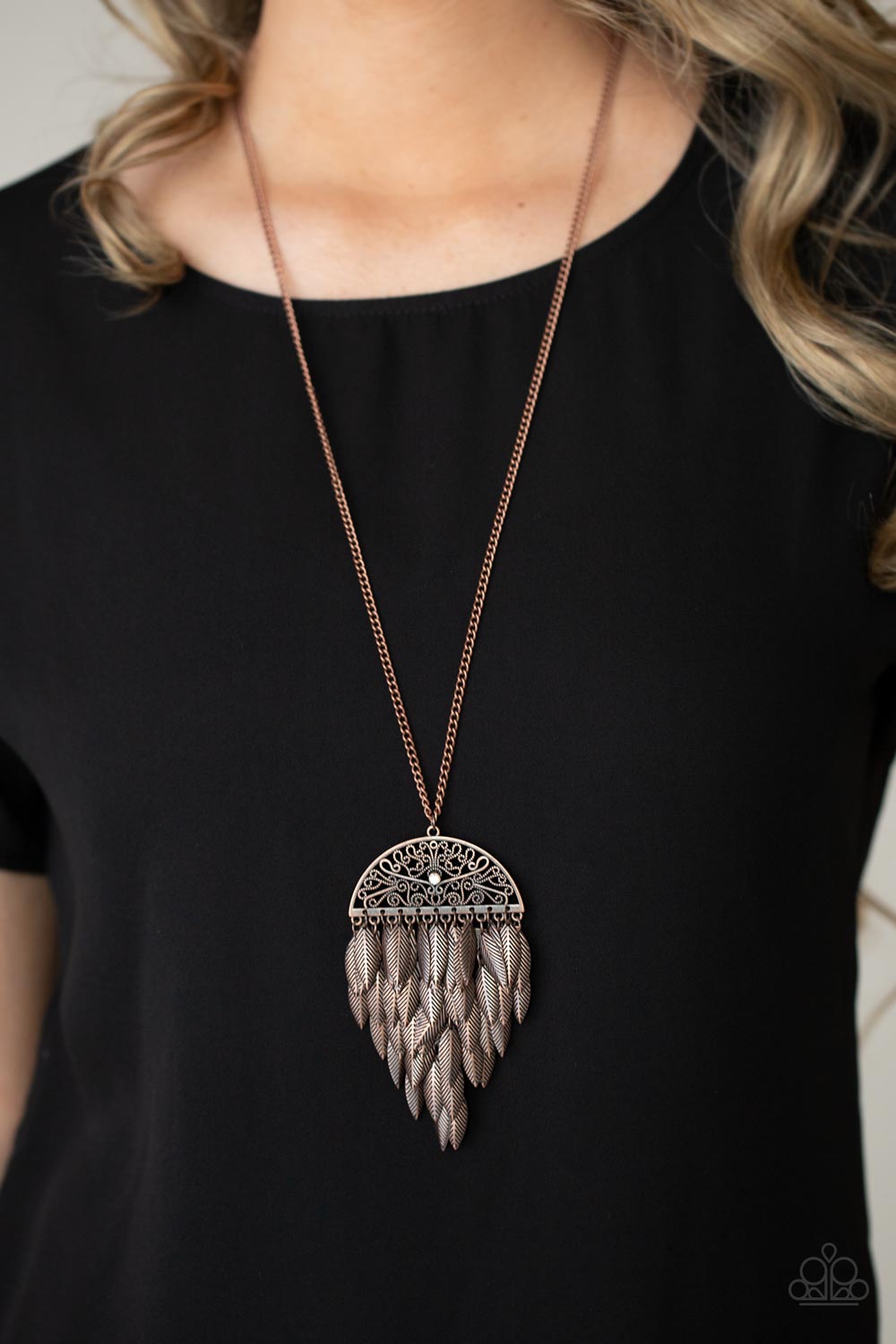 Canopy Cruise - Copper Paparazzi Necklace