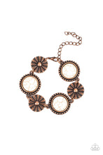 Load image into Gallery viewer, Paparazzi Fredonia Flower Patch - Copper💖Bracelet
