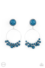 Load image into Gallery viewer, Cabaret Charm - Blue Paparazzi Accessories
