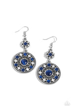 Load image into Gallery viewer, Party at My PALACE - Blue Paparazzi Earrings
