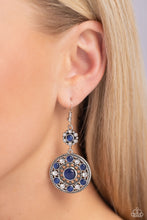 Load image into Gallery viewer, Party at My PALACE - Blue Paparazzi Earrings
