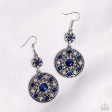 Load image into Gallery viewer, Party at My PALACE - Blue Paparazzi Earrings
