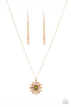 Load image into Gallery viewer, Formal Florals - Gold Paparazzi Accessories
