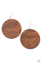 Load image into Gallery viewer, Paparazzi &quot;WEAVE Me Out Of It &quot; Brown  Earrings
