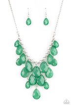 Load image into Gallery viewer, Front Row Flamboyance - Green - Paparazzi Accessories
