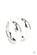 Load image into Gallery viewer, Flat Out Flawless - Silver Paparazzi Earrings
