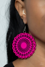 Load image into Gallery viewer, Island Sun - Pink Paparazzi Earrings
