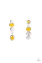Load image into Gallery viewer, Asymmetrical Appeal - Yellow💖 Paparazzi Earrings
