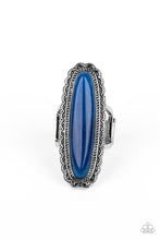 Load image into Gallery viewer, Eco Equinox - Blue Paparazzi Ring
