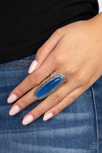 Load image into Gallery viewer, Eco Equinox - Blue Paparazzi Ring
