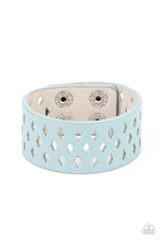Load image into Gallery viewer, Glamp Champ - Blue - Paparazzi Bracelet
