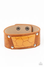 Load image into Gallery viewer, Geo Glamper - Brown Paparazzi Bracelet
