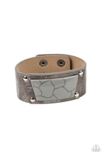 Load image into Gallery viewer, Geo Glamper - Silver Paparazzi Accessories
