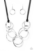 Load image into Gallery viewer, Spiraling Out of COUTURE - Silver Paparazzi Necklace
