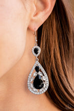 Load image into Gallery viewer, Posh Pageantry - Black Paparazzi Earrings
