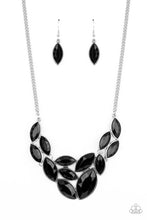 Load image into Gallery viewer, Glitzy Goddess - Black Paparazzi Necklace
