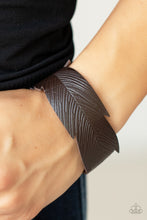 Load image into Gallery viewer, Whimsically Winging It - Brown Paparazzi Bracelet

