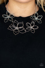 Load image into Gallery viewer, Flower Garden Fashionista - Silver Paparazzi Necklace
