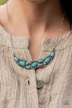 Load image into Gallery viewer, Cottage Garden - Blue Necklace Paparazzi
