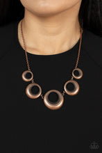 Load image into Gallery viewer, Solar Cycle - Copper Paparazzi Accessories
