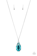 Load image into Gallery viewer, Demandingly Diva - Blue Paparazzi Necklace
