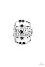 Load image into Gallery viewer, Layer On The Luster - Black Paparazzi Ring
