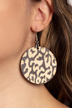 Load image into Gallery viewer, Catwalk Safari - Brown Paparazzi Earrings
