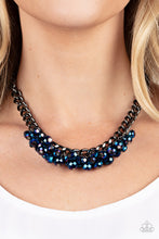 Load image into Gallery viewer, Galactic Knockout - Blue Paparazzi Accessories
