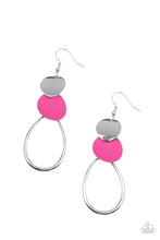 Load image into Gallery viewer, Retro Reception - Pink Paparazzi Earrings

