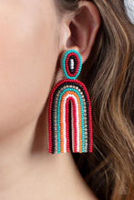 Load image into Gallery viewer, Rainbow Remedy - Multi Paparazzi Earrings
