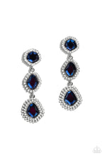 Load image into Gallery viewer, Prove Your ROYALTY - Blue Earrings
