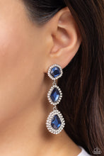 Load image into Gallery viewer, Prove Your ROYALTY - Blue Earrings
