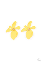 Load image into Gallery viewer, Hawaiian Heiress - Yellow Paparazzi Earrings
