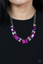 Load image into Gallery viewer, Flawlessly Famous - Pink Paparazzi Necklace
