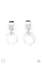Load image into Gallery viewer, Clear Out! - White Clip-on Earrings

