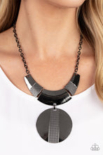 Load image into Gallery viewer, Paparazzi Metallic Enchantress - Black💖Necklace
