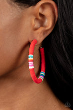 Load image into Gallery viewer, Colorfully Contagious - Red Paparazzi Accessories
