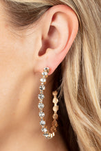 Load image into Gallery viewer, Royal Reveler - Gold Paparazzi Earrings
