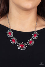 Load image into Gallery viewer, Meadow Wedding - Red Paparazzi Necklace
