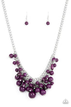 Load image into Gallery viewer, Broadway Bustle - Purple Paparazzi Necklace
