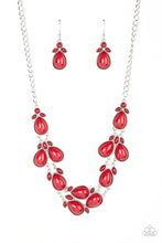 Load image into Gallery viewer, Botanical Banquet - Red Paparazzi Accessories
