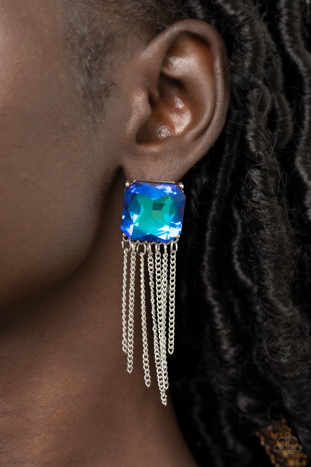 Supernova Novelty - Blue Earrings