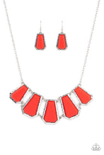 Load image into Gallery viewer, Paparazzi Stellar Heiress - Red Necklace
