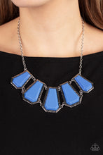 Load image into Gallery viewer, Stellar Heiress - Blue Paparazzi Necklace
