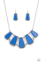 Load image into Gallery viewer, Stellar Heiress - Blue Paparazzi Necklace
